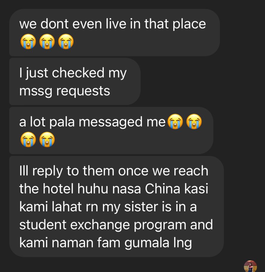 yeogioceanxu's tweet photo. HELP RT!!!! 

hindi nga si zee yung sa facebook ang ingay ingay nyo kilala ko yung na message nyo ANG OUT OF CHARACTER KUNG MAGKA BNS ACC TONG MGA TO HAAHAHAHAHHA kasi yung interests nila pang nerdy nerdy lang 😭 kawawa naman pls wag nyo na imessage https://t.co/86dqtPXV0p