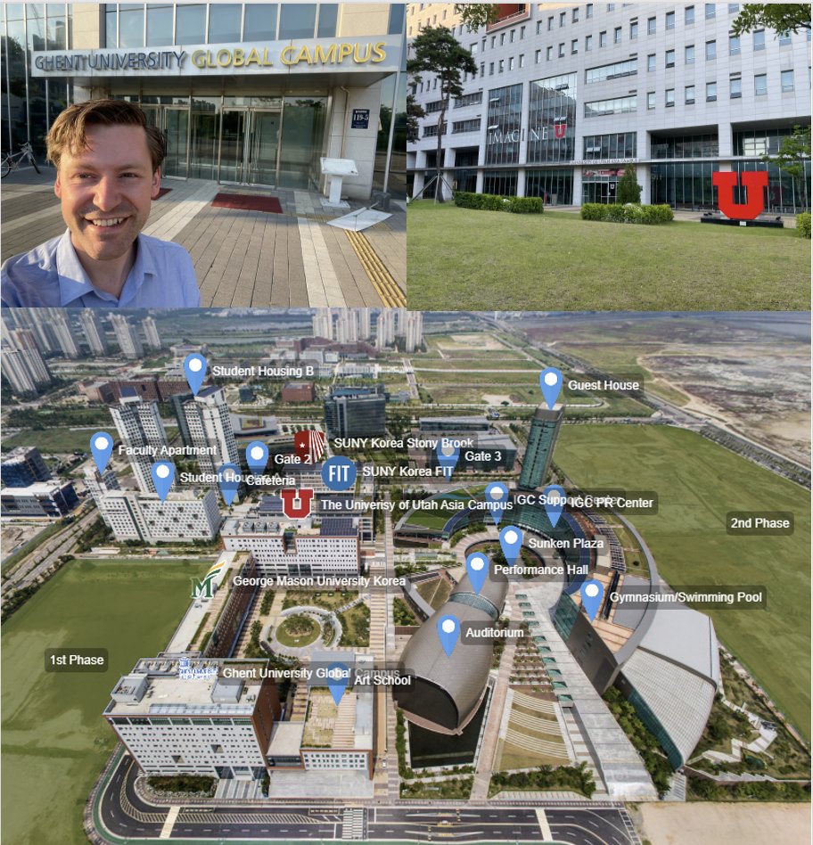 Arne Burssens (@a_burssens) on Twitter photo It was a great #opportunity to visit our @UGent Global University Campus π« at the <a href="/IGC_IGCF/">Incheon GlobalCampus</a> in Seoul, Korea π°π·. Our <a href="/ugent/">UGent</a> campus was located right across the @Universityofutah campus.After my 6 months of #fellowship <a href="/UofUOrtho/">UofU Department of Orthopeadics</a> πΊπΈ,this was a delightful #discovery <a href="/ugent/">UGent</a>_fge π! It was a great #opportunity to visit our @UGent Global University Campus π« at the <a href="/IGC_IGCF/">Incheon GlobalCampus</a> in Seoul, Korea π°π·. Our <a href="/ugent/">UGent</a> campus was located right across the @Universityofutah campus.After my 6 months of #fellowship <a href="/UofUOrtho/">UofU Department of Orthopeadics</a> πΊπΈ,this was a delightful #discovery <a href="/ugent/">UGent</a>_fge π!
