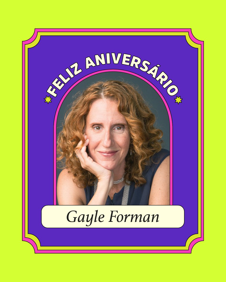 editoraarqueiro's tweet photo. Hoje é aniversário da Gayle Forman.
Com 9 milhões de livros vendidos no mundo, é autora de: "Nós somos inevitáveis", "Apenas um dia", "Apenas um ano, entre outros sucessos. "Se eu ficar" vendeu +de 5 milhões de exemplares em 40 países.
Parabéns, Gayle Forman! ❤
#gayleforman https://t.co/6D7orztVJc
