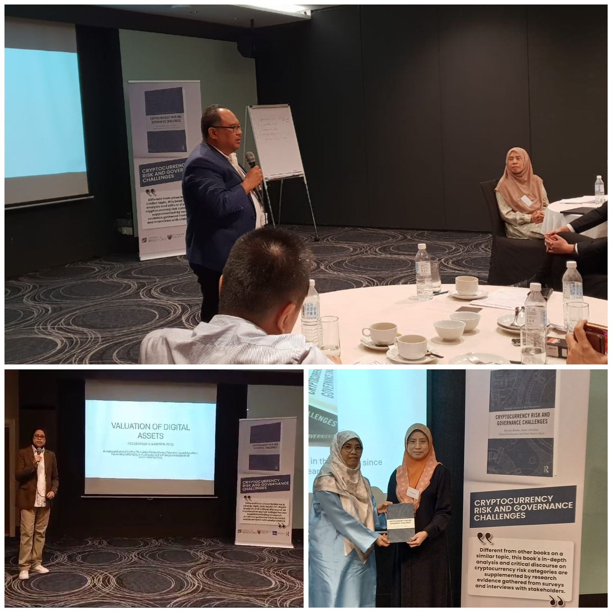 DrMinhat's tweet photo. Last week I started my summer holiday by hosting a meeting with stakeholders of #crypto industry in #KualaLumpur #Malaysia. A pleasure of my research team @unimalaya and @DrNazamDz to deliver a copy of our book published by @RoutledgeEd to MAREF a trust body of @miaconnect1967 🇲🇾 https://t.co/4RWaSRMCM7