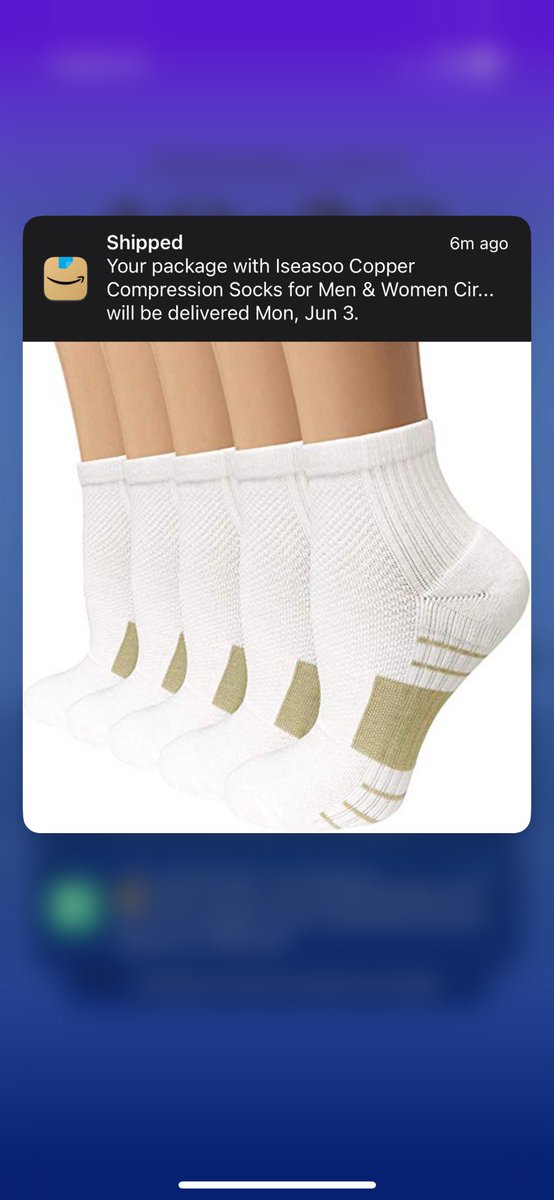 dshort2007's tweet photo. @amazon did you develop time traveling? Got this notification just now…obviously Mon, June 3rd was two days ago. https://t.co/1nJIIwRJDg