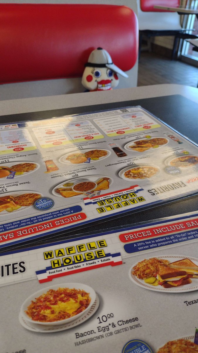 The souls trapped in this juju LOVE being taken to Waffle House