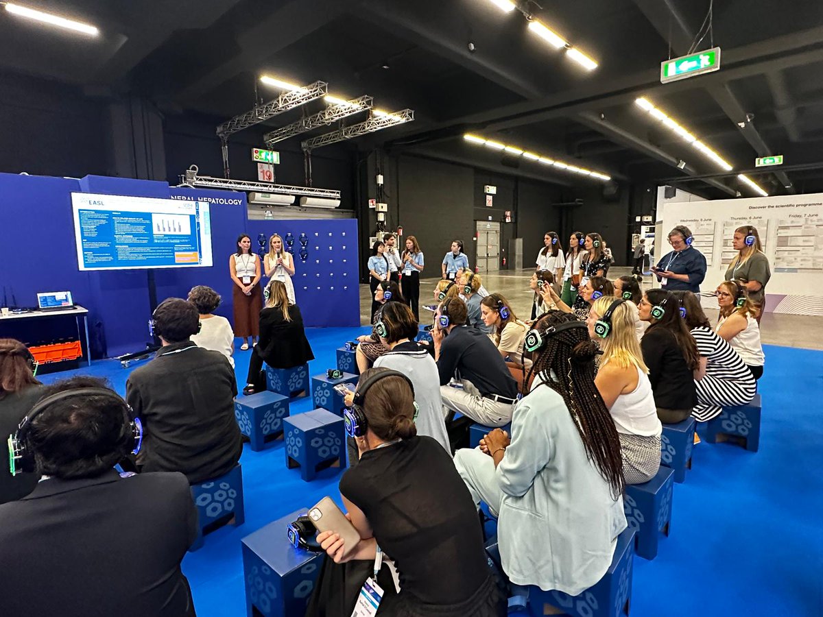 Honoured to be here at #EASL2024 presenting our data on improved QoL and clinical outcomes for pts with decomp liver disease with combined CNS and dietetic input. Amazing feeling to be advocating the importance of dietetic input on #DietitiansWeek2024