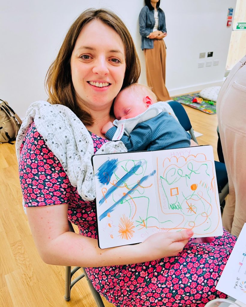 maternaljrnl's tweet photo. We had a great first session today with the @GoldsmithsUoL Maternal Journal research group in Cambridge run in collaboration with Dr Sinead Rocha & her research students.
Thank you to the wonderful mothers who came along and took part ๐
#maternaljournal #creativejournaling https://t.co/z8fhvKeqqA