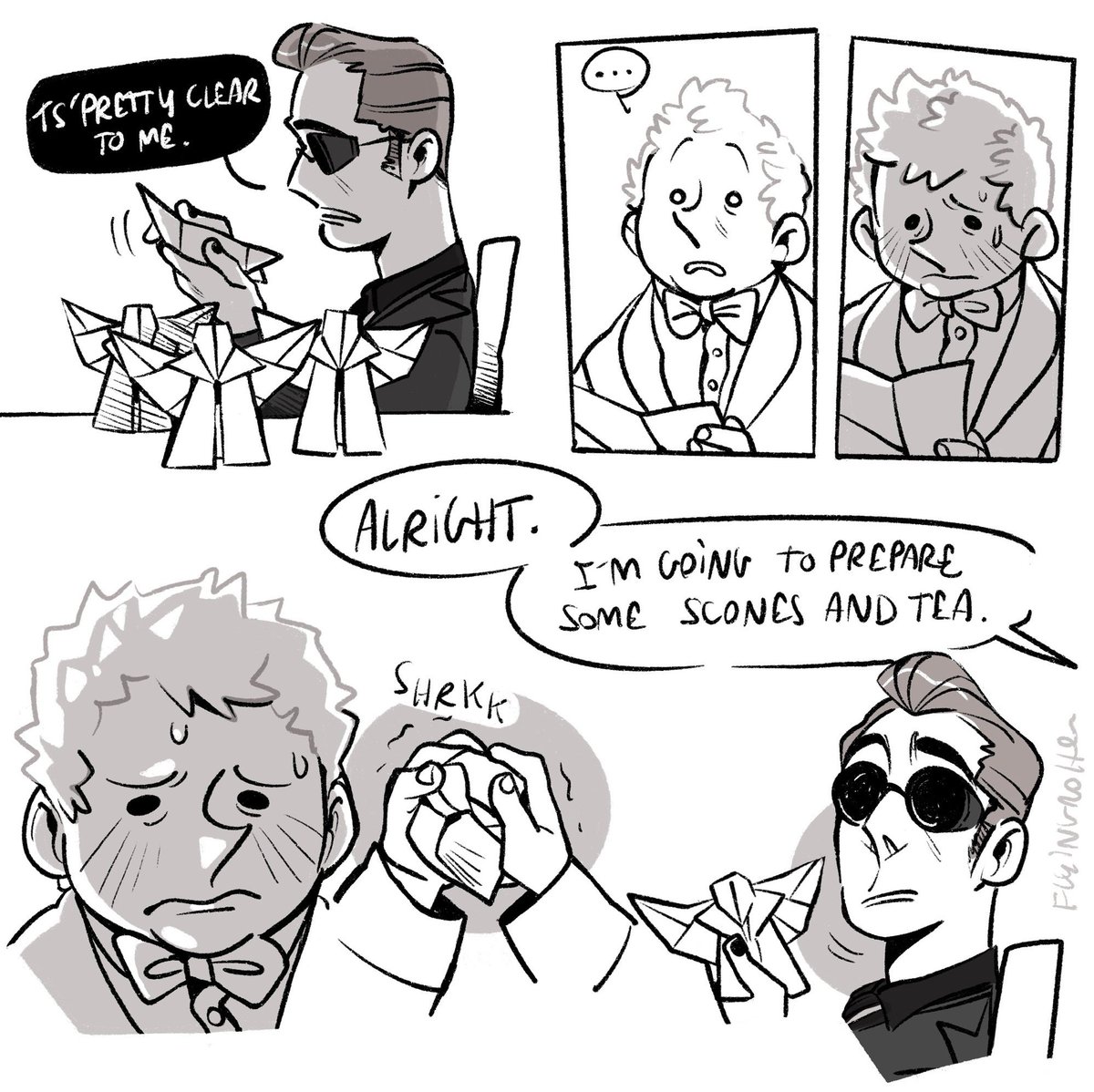 Sharing activities 
#GoodOmens 