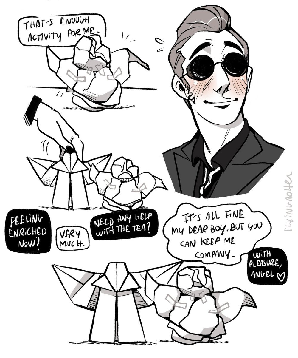 Sharing activities 
#GoodOmens 