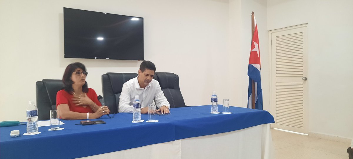 Participamos en #Interjoven, evento convocado por el <a href="/ICACuba/">ICA Cuba</a>, con el lema Jóvenes comprometidos con el #MedioAmbiente y la #equidadsocial, excelente intervención especial de <a href="/OGAmbienteCuba/">Odalys Caridad Goicochea Cardoso</a> . <a href="/citmacuba/">Ministerio de Ciencia, Tecnología y Medio Ambiente</a> <a href="/EdMartDiaz/">Eduardo Martínez Díaz</a> <a href="/cruz_dayamy/">Dayamy Gonzalez Cruz</a> <a href="/DiazCanelB/">Miguel Díaz-Canel Bermúdez</a> <a href="/PresidenciaCuba/">Presidencia Cuba 🇨🇺</a> <a href="/PCC/">PCC Markets</a>
