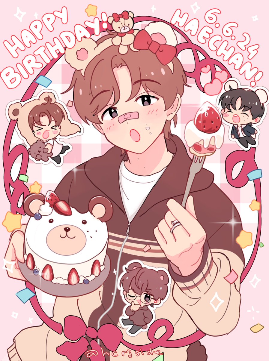 hcrjside's tweet photo. 🐻🍓🍰🎂❤️

#해차니_생일_와떠여
#SonOfMusicHaechanDay
#HAPPYHAECHANDAY https://t.co/0I2tCb0LIL