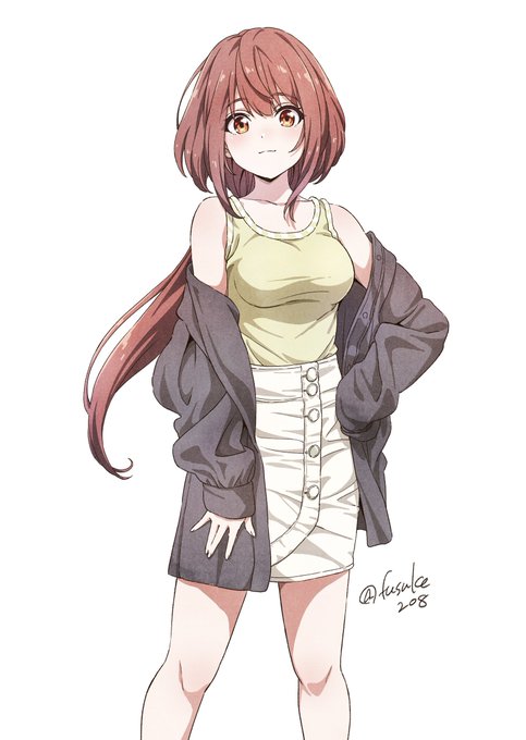 「long hair tank top」 illustration images(Latest)