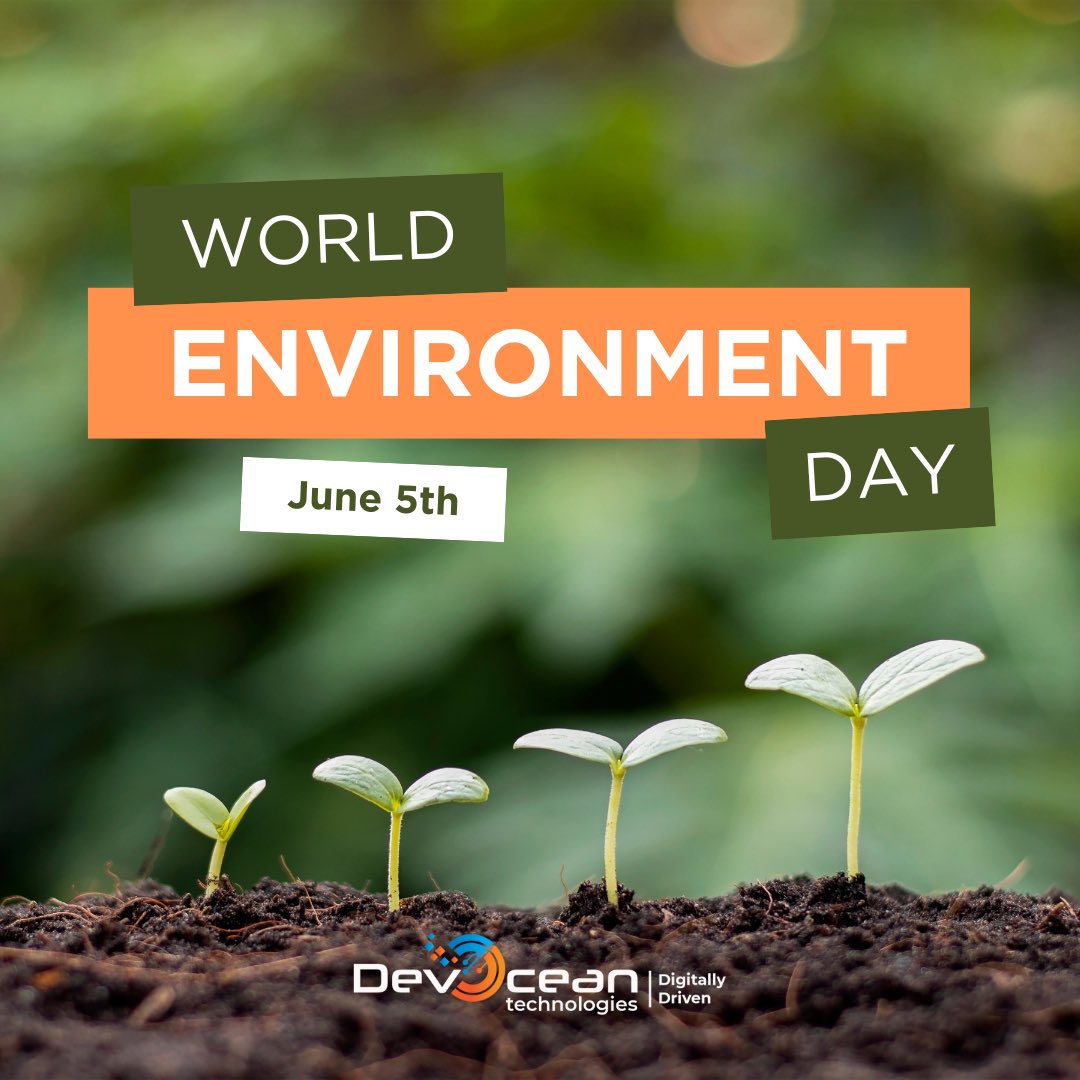 devoceantech's tweet photo. 🌍 Celebrating World Environment Day 2024! Let’s unite for a sustainable future. Every small action counts. 💚

 #WorldEnvironmentDay #SustainableFuture #EcoFriendly #GreenLiving #ClimateAction #ProtectOurPlanet #DevOceanTech #ClimateChange https://t.co/CzTkbRRqBz