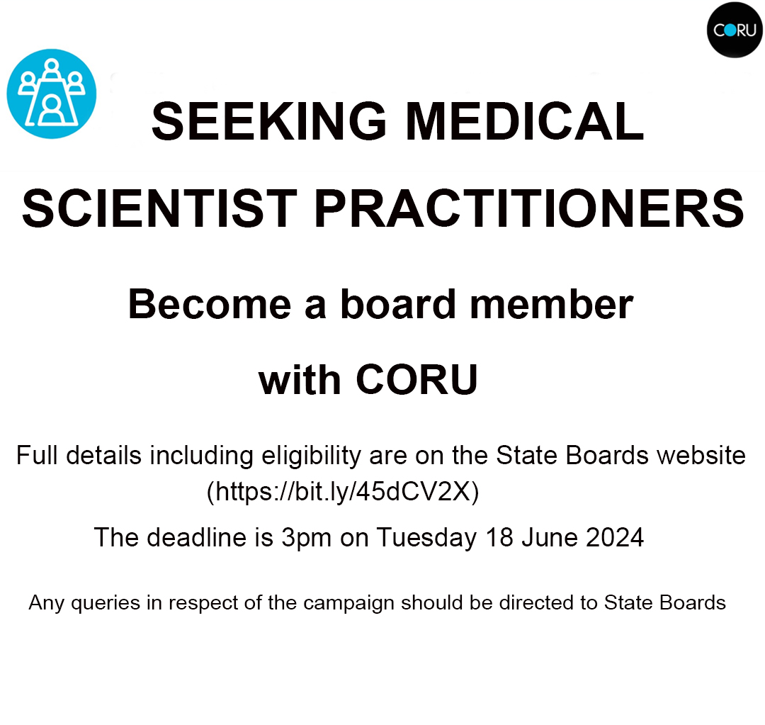ACSLM CPD Officer: Leo Mulvany (@acslm_cpd) on Twitter photo CORU: Vacancies for the Medical Scientists Registration Board. The Minister for Health seeks persons who are engaged in the practice of the profession of Medical Science.
#medicalscience #medicalscientists <a href="/MedLabAssoc/">MLSA</a>
<a href="/BioSci_MTU/">Biological Sciences - MTU</a> <a href="/ATU_GalwayCity/">ATU Galway City</a> <a href="/TUDub_Biology/">School of Biological, Health & Sports Sciences</a> CORU: Vacancies for the Medical Scientists Registration Board. The Minister for Health seeks persons who are engaged in the practice of the profession of Medical Science.
#medicalscience #medicalscientists <a href="/MedLabAssoc/">MLSA</a>
<a href="/BioSci_MTU/">Biological Sciences - MTU</a> <a href="/ATU_GalwayCity/">ATU Galway City</a> <a href="/TUDub_Biology/">School of Biological, Health & Sports Sciences</a>