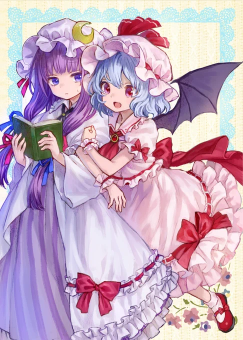 パチュリーとレミリア #東方Project 