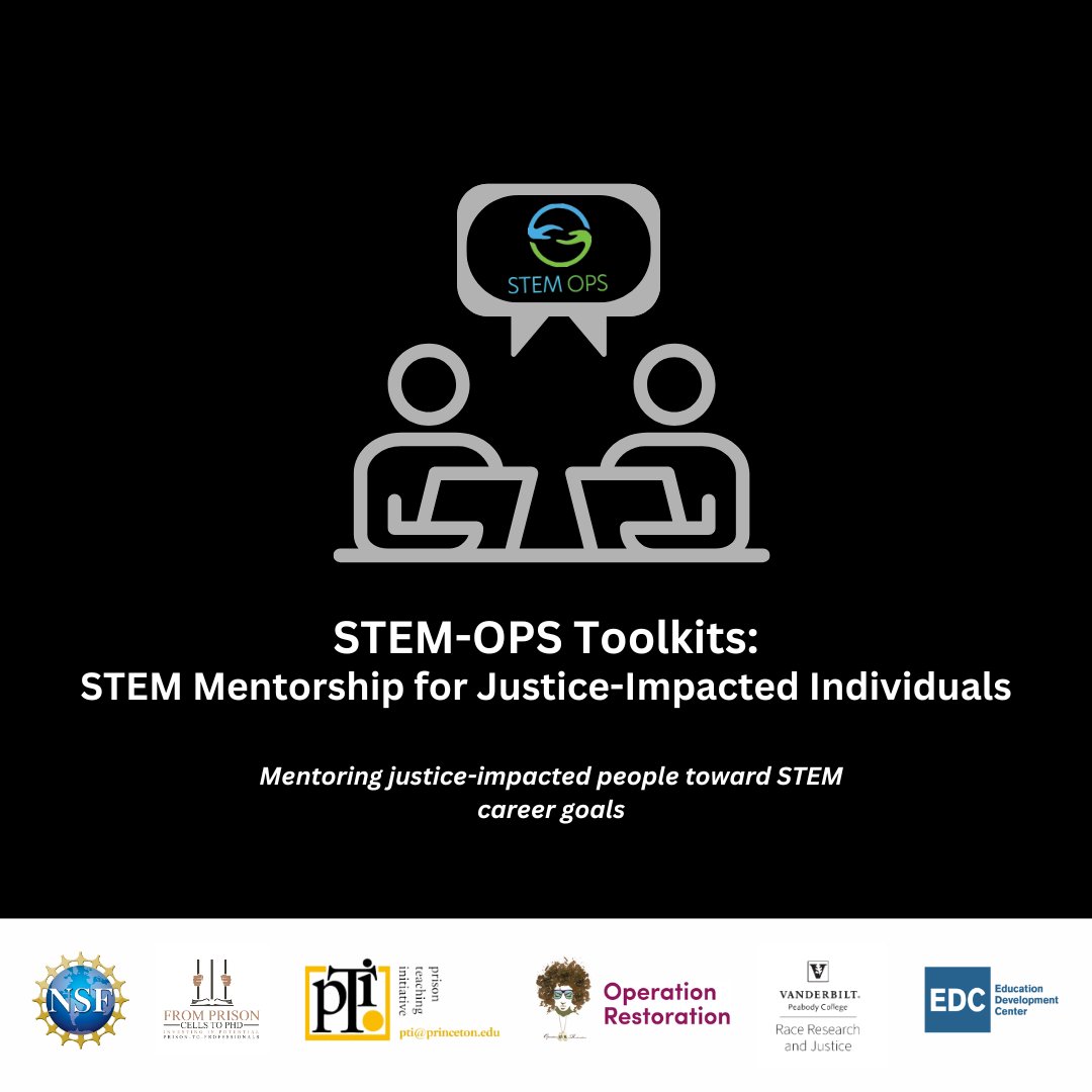 prison2pro's tweet photo. 🚀 We're teaming up with @STEM_OPS to release our STEM Mentorship for Justice-Impacted Individuals Mentoring Toolkit! 🎉
Download your copy of the STEM-OPS Mentoring Toolkit today: https://t.co/ZloYmM5Kyv
#STEMMentorship #InclusiveSTEM #EducationForAll #STEMOPS https://t.co/ABIfdbUmao
