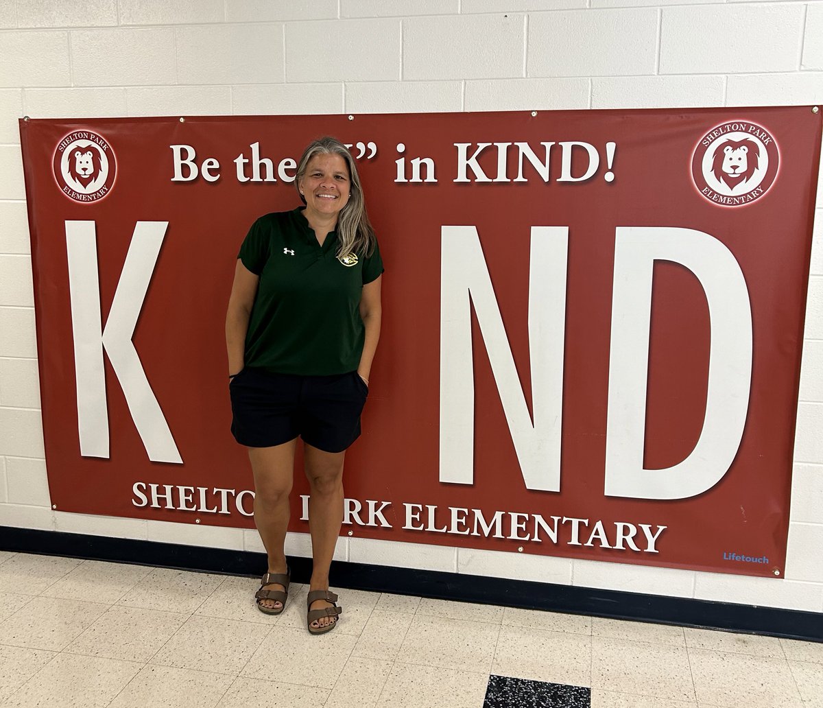 Got to be the “I” in KIND <a href="/SheltonParkES/">Shelton Park ES</a> ! 🖤