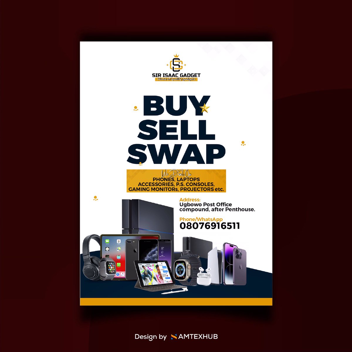 samtexhub's tweet photo. DM for cool designs 🧑🏽‍💻

#EarnWithVendorstack #WorldEnvironmentDay‌ #Toyin #Evans #Nepa #Nigerians #tecnonigerianidols9 #Nationalgrid #NLC #TUC #Hallelujahchallenge #composure #Labour https://t.co/75GSu7RwXy