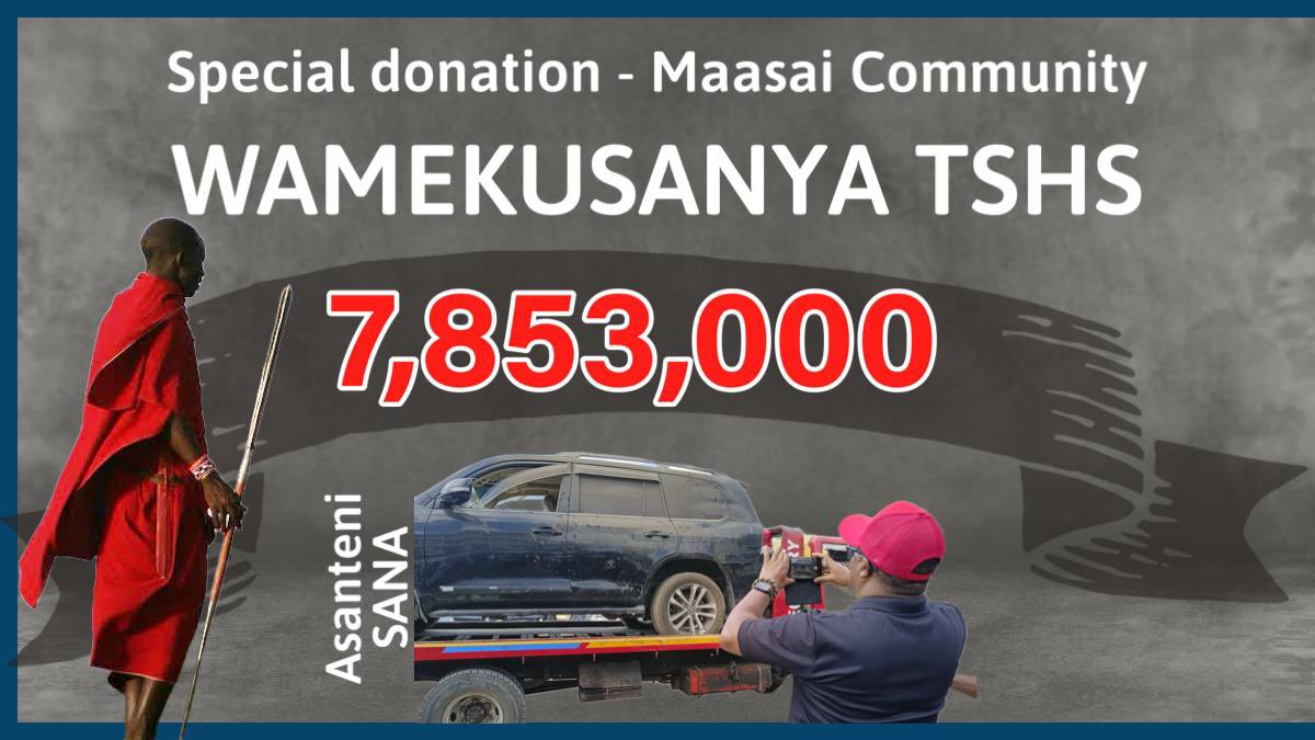 Oleshangay's tweet photo. Wananchi wa Ngorongoro kwa Lissu. Hii ni tofauti na michango direct. 

Lissu ni mpambanaji wetu. Tunatamani Lissu awe na mikutano kila siku na atembee kila kona ya nchi hii kuwasemea wa Tanzania. https://t.co/OvUjF4A7Ig