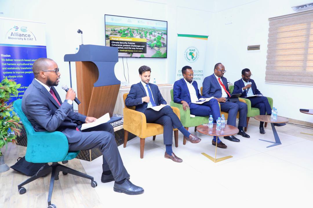 AJaaruqo's tweet photo. Concluded  three-days workshop on Climate, Peace, and Security , jointly organized by @ICECAEP_IGAD ,  @CGIAR and @FAOSomalia ,with  participation from government officials, international partners, academia and CSOs.Toward A Commin vision of climate peace and security in Somalia https://t.co/3gl5h2xPAK