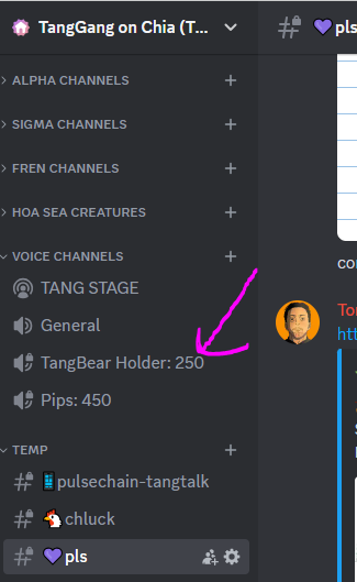 bytesandblocks's tweet photo. CONGRATZ to #TangGang
π 250 HODLERS of #TangBear #DevBear
now on #TGC discord
each one learned to make #Chia DID
each one learned how to attached nft to DID
each one learning how fking complex discord and #Chia is π
ππ€£ https://t.co/feVHgmqJT3