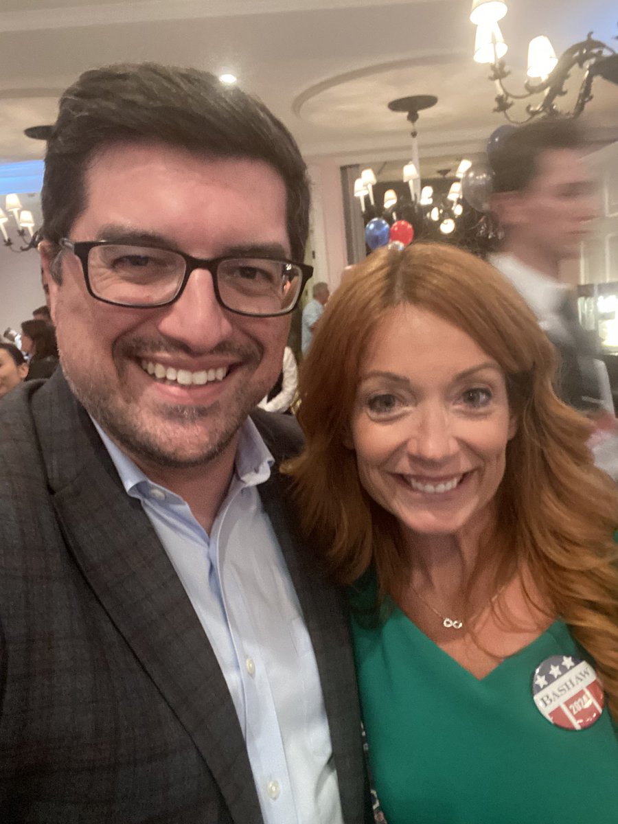 MattRooneyNJ's tweet photo. A fun New Jersey primary night all around, and as an added bonus, I got to see my old #ChasingNews pal (now regular @NEWSMAX commentator) @JeanetteNJ!
We didn’t attempt the point, @BillSpadea. Out of practice. https://t.co/vDyQ2pzfbE