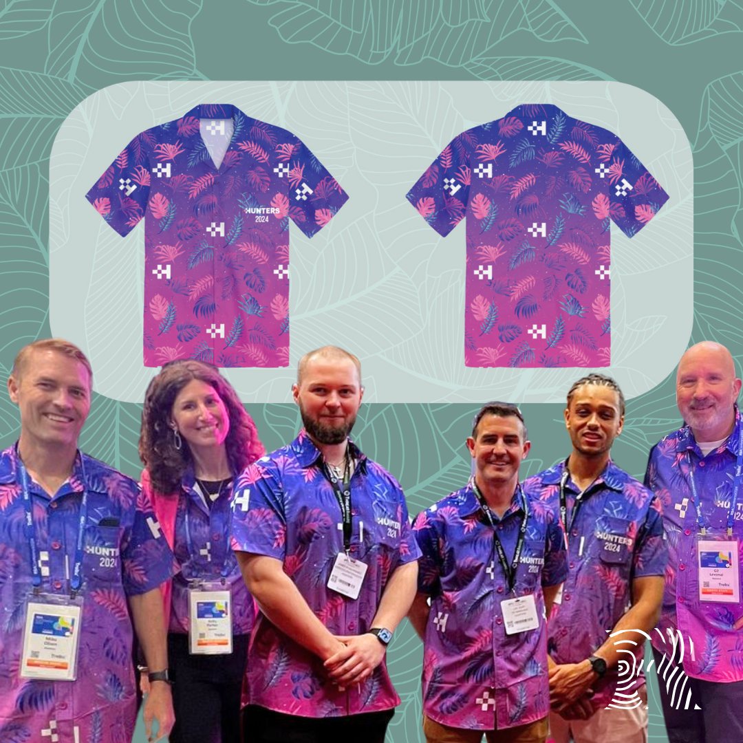 Struggling to think of a shirt design? Take some inspiration from these amazing shirts we helped get together for <a href="/hunters_ai/">Hunters</a>, or just send us over your logo and let our design team cook!

Start your Hawaiian shirt journey today at roody.co

#sustainablymade #merch