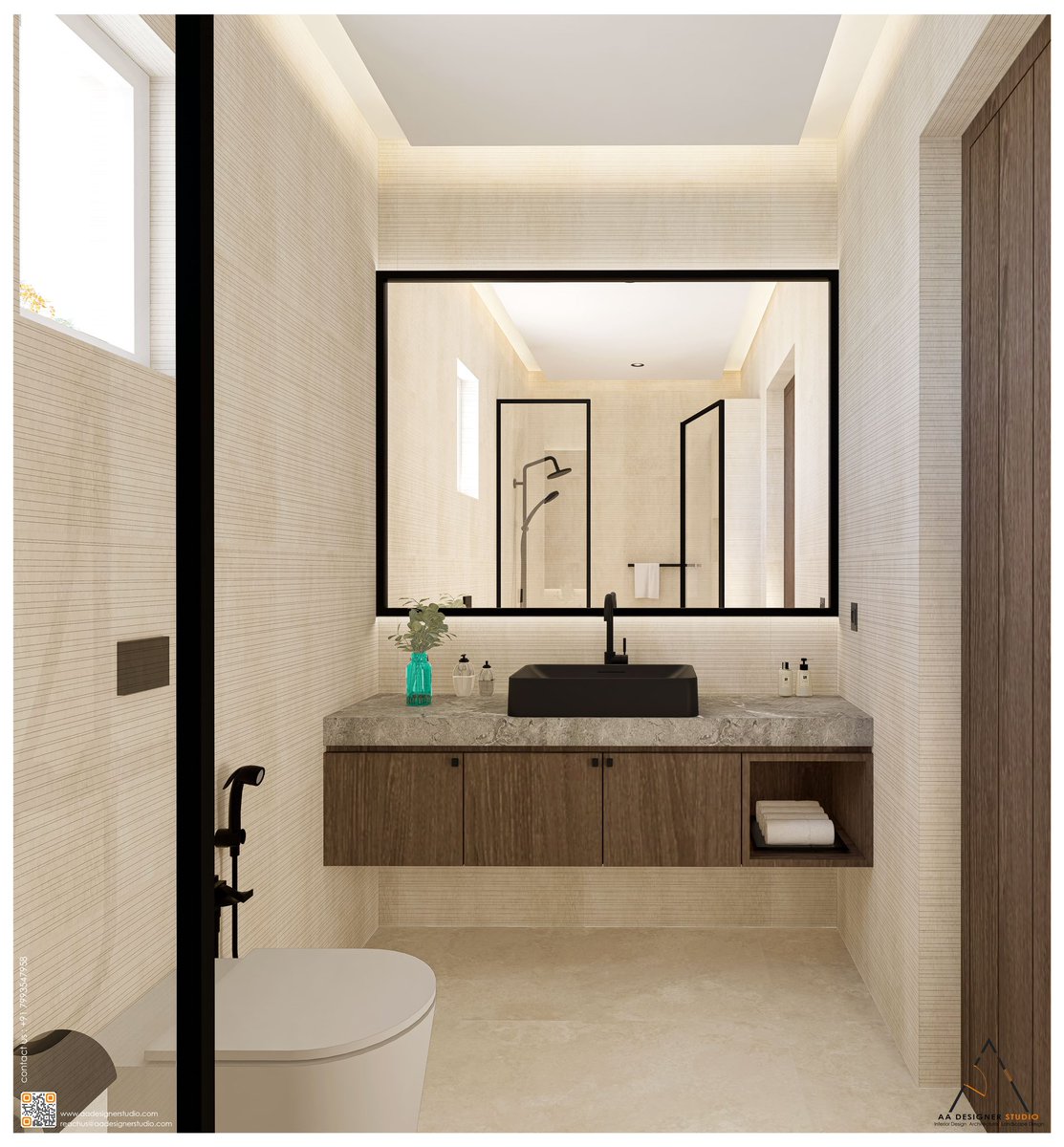 aa_d_studio's tweet photo. sharing here of our recently completed 3ВНК

Project: Master bathroom 3d renders.
Bathroom Interior Design is not just about selecting the right tiles and fixtures. It involves a thoughtful approach to creating a space that is both functional and aesthetically pleasing. https://t.co/zqjZnAcdlJ