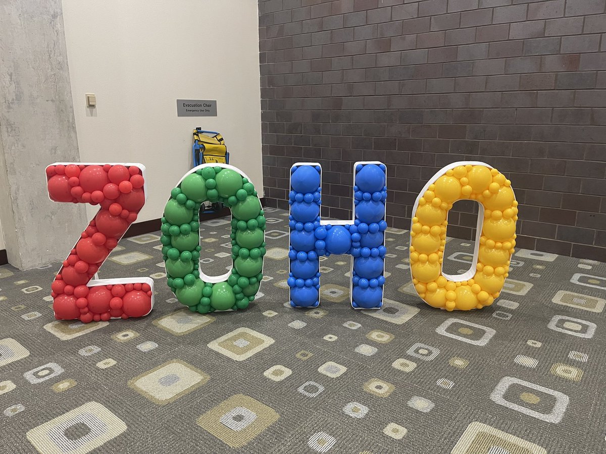 MelodyBrue's tweet photo. . @Zoho CEO @svembu gives an overview of Zoho. 
- Avoiding debt to fuel growth 
- Actions grounded in conviction 
- Accept with humility when wrong 
- Does not monetize customer data 
- “Privacy is a fundamental human right” …

#Zoholics2024 #ZoholicsUS https://t.co/tT3mBhdl2B