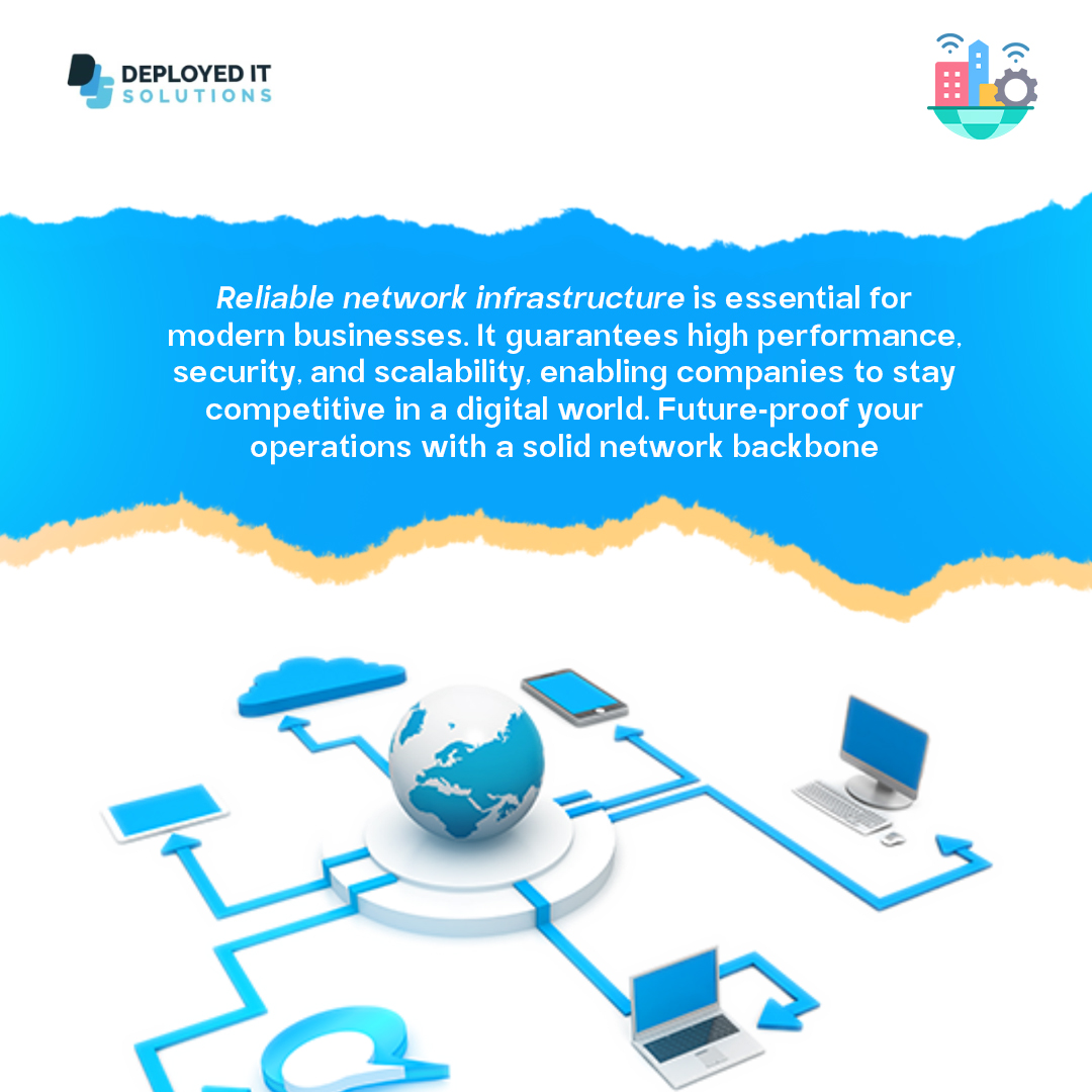 DeployedIT's tweet photo. Future-proof your business with robust network infrastructure. #NetworkSecurity #BusinessGrowth #DigitalTransformation" #NetworkInfrastructure #FutureProof #TechInnovation #SecureNetworking #ScalableSolutions https://t.co/RbVb02hC1v