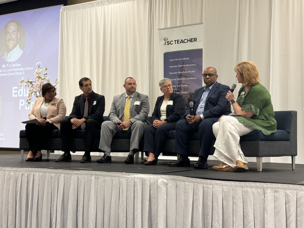 MiraEducation's tweet photo. Educators whose districts participated in the SCTWCS survey and working sessions are sharing the impact SC TEACHER data and partnership supports have had on their work this year.

#SCDistrictShowcase https://t.co/yvamLSoxA0