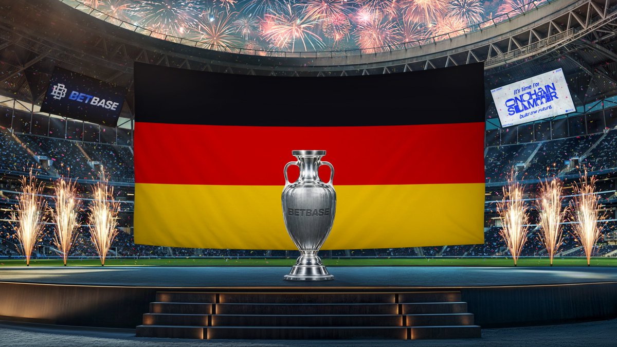 betbase_xyz's tweet photo. Introducing BetBase Euro24: Pick the Winner

Onchain summer is heating up with a revolutionary new way to bet, trade, and earn during the biggest sporting event of the year

Plus get a chance to win up to 5,000,000 $BET

Here’s everything you need to know 🧵👇 https://t.co/AhKILHaMME