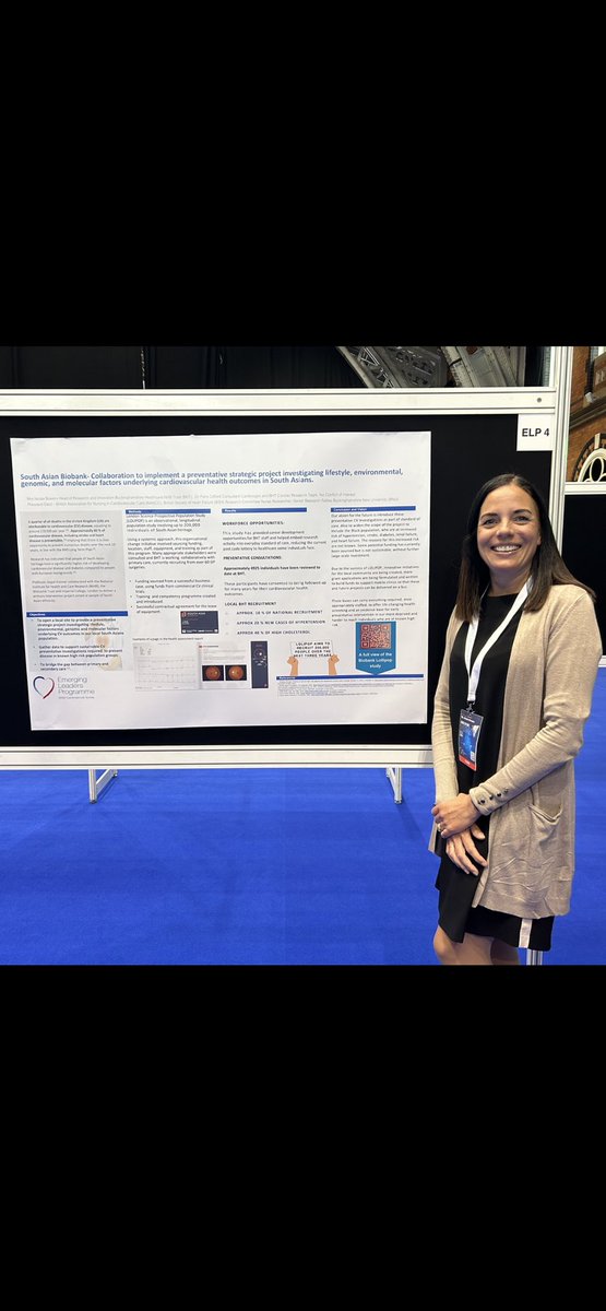 nicfringe1's tweet photo. Very pleased to showcase our contribution and collaboration for the LOLIPOP study as a result of completing the BCS ELP @BritishCardioSo #BANCC #BCS2024 #clinicalresearch https://t.co/SIpQMuqV79