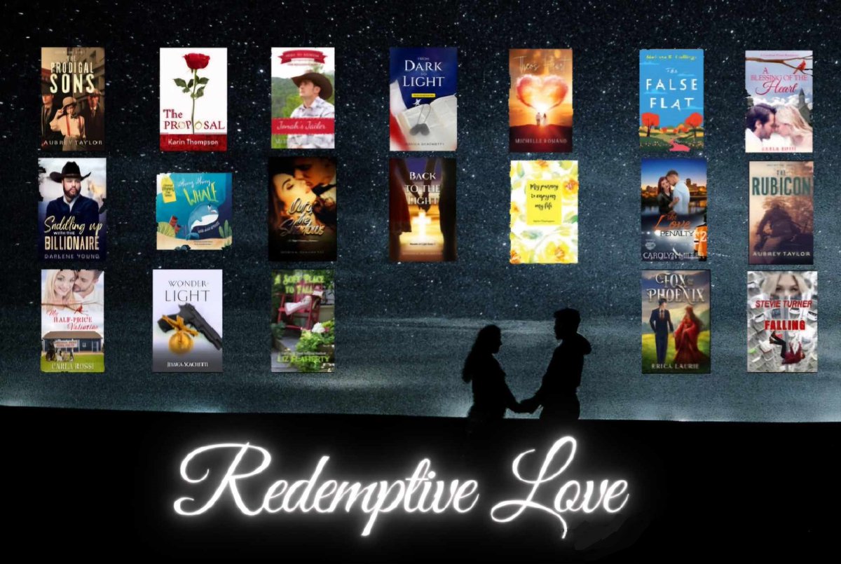 JessScachetti's tweet photo. #RedemptiveLove Book Fair on Bookfunnel! Romance stories with a redeemed MC. 
Check out the reads here: https://t.co/5cFSV83uu9
Authors with like books can join us for next month's fair here: https://t.co/LNfxQR66iY https://t.co/FkzYp90CnT