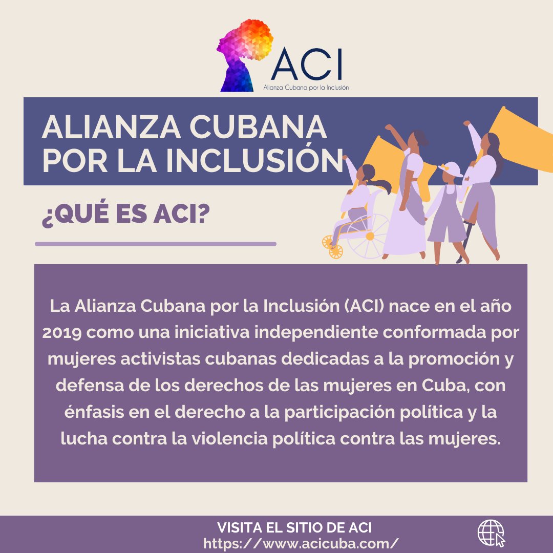 Alianza Cubana por la Inclusión tweet media