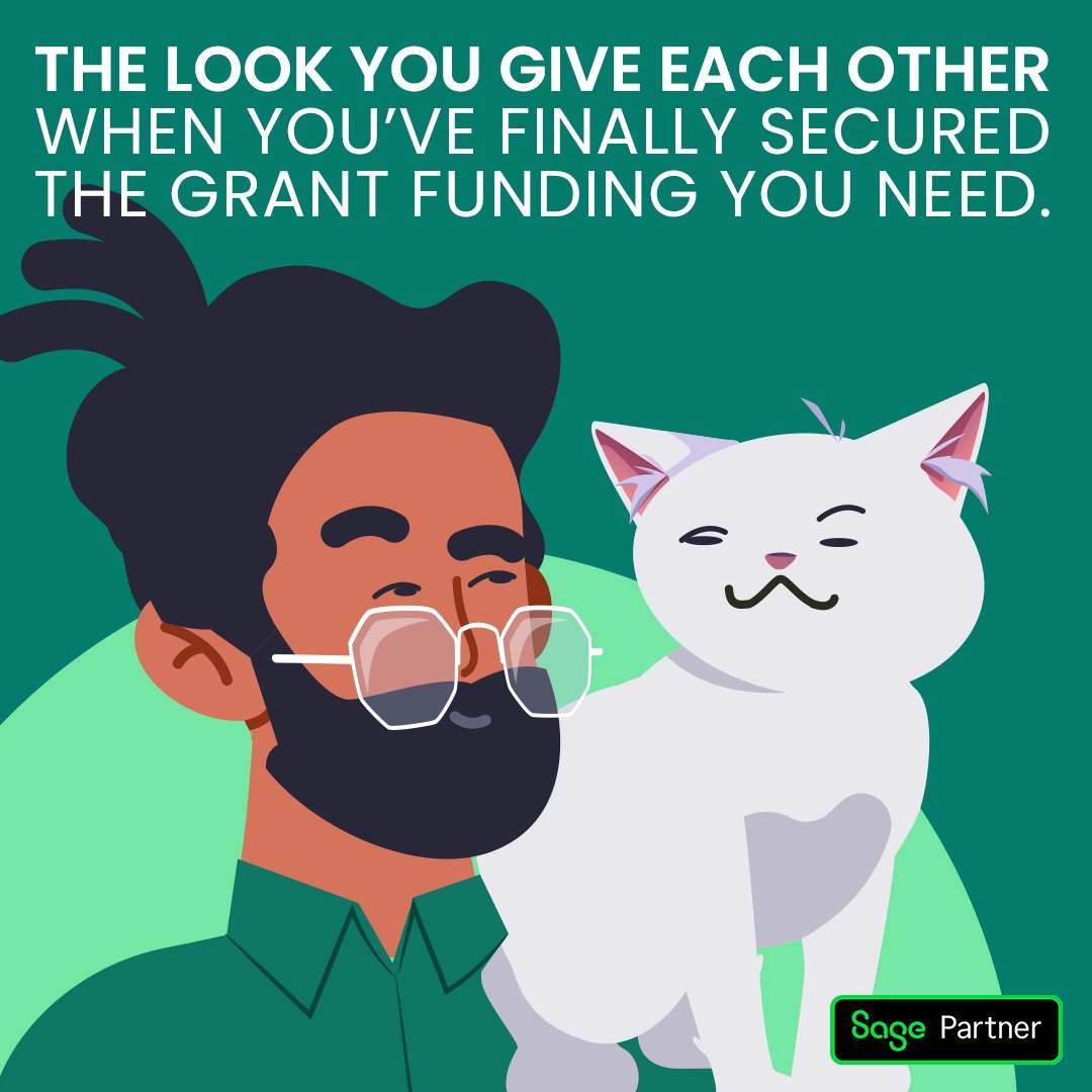 That feeling when your grant proposal finally gets the green light! High fives all around to the dream team! ✨