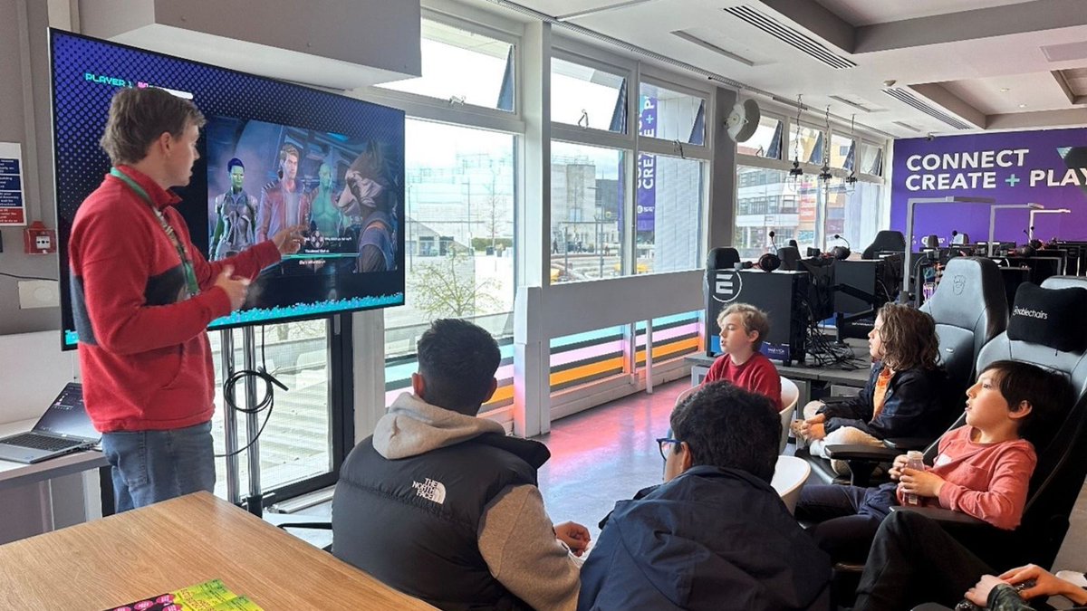WarwickGSD's tweet photo. Our colleagues from #DesignStudies recently ran a Summer Camp for young future #gamedesigners that combined #gaming with #sustainability https://t.co/5bH8irtGCx https://t.co/1UbqjAKlhV