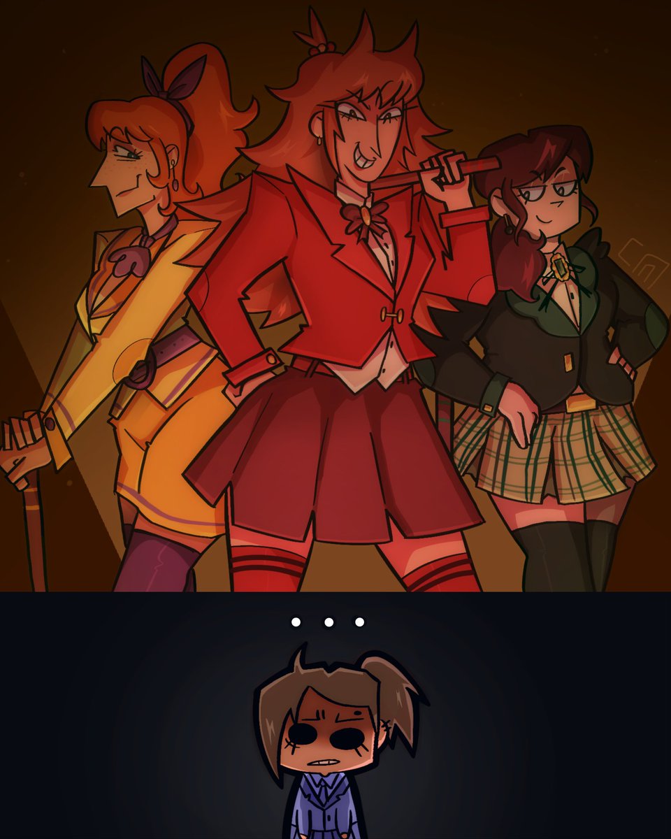 cini3139's tweet photo. I had to do this #eddsworld #heathers https://t.co/T1QDEec83E