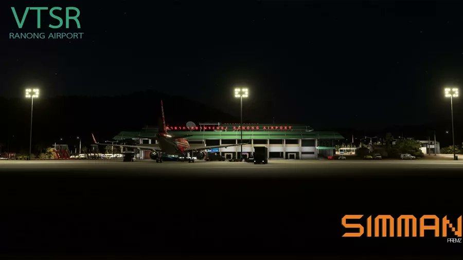 simflight's tweet photo. Immerse yourself in the stunning landscapes of Ranong province, nestled in the southern part of Thailand, with our meticulously crafted airport scenery. 

Buy now at SIMMARKET 📷
https://t.co/1ePNTunZR3

#RanongAirport #MSFS #FlightSimulator
#THAILAND
#RANONG
#SIMMAN
#VTSR https://t.co/71bLfa03c4
