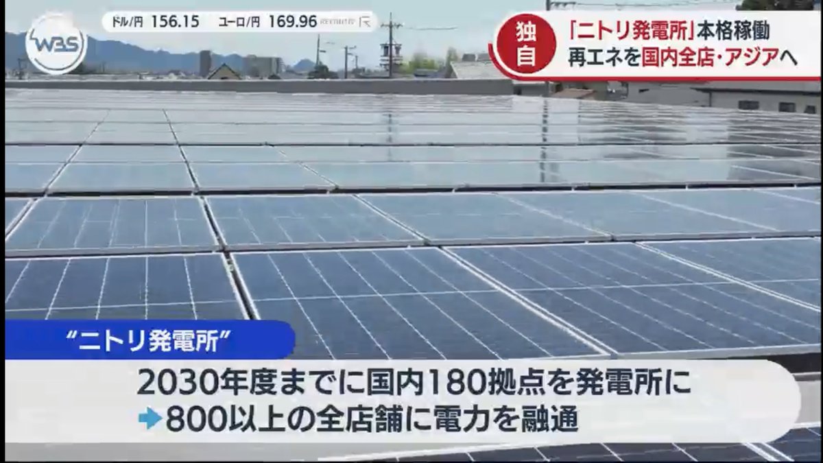 ZanEngineer's tweet photo. 【朗報】ニトリ、太陽光発電の最適解を導き出す

こういうのでいいんだよ。山を切り開いてブサイクな景観を作り出すんじゃなくて、使われていないビルの屋上とかでやってほしいんだよ。 https://t.co/G5sZsVaWPA