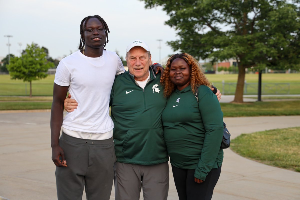 MSU_Basketball's tweet photo. Welcome home, @KurTeng3 🏡 https://t.co/NnluaQUlMJ