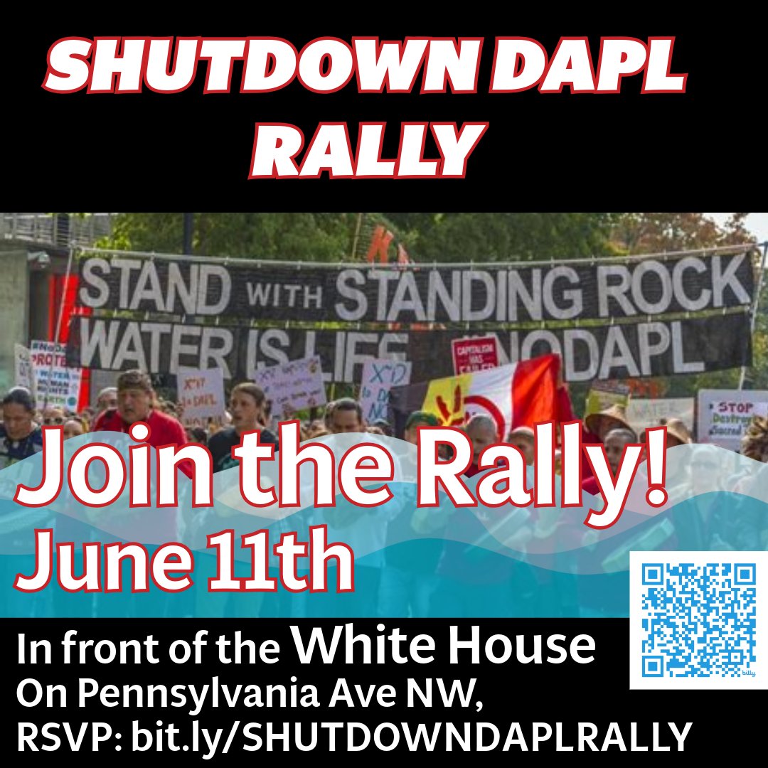 IENearth's tweet photo. Join the powerful movement on June 11th, as we gather in front of the White House to support Standing Rock and demand action! Let's raise our voices together and urge President Biden and the ACOE to shut down the Dakota Access Pipeline once and for all. @POTUS https://t.co/wv0ElhGGIF
