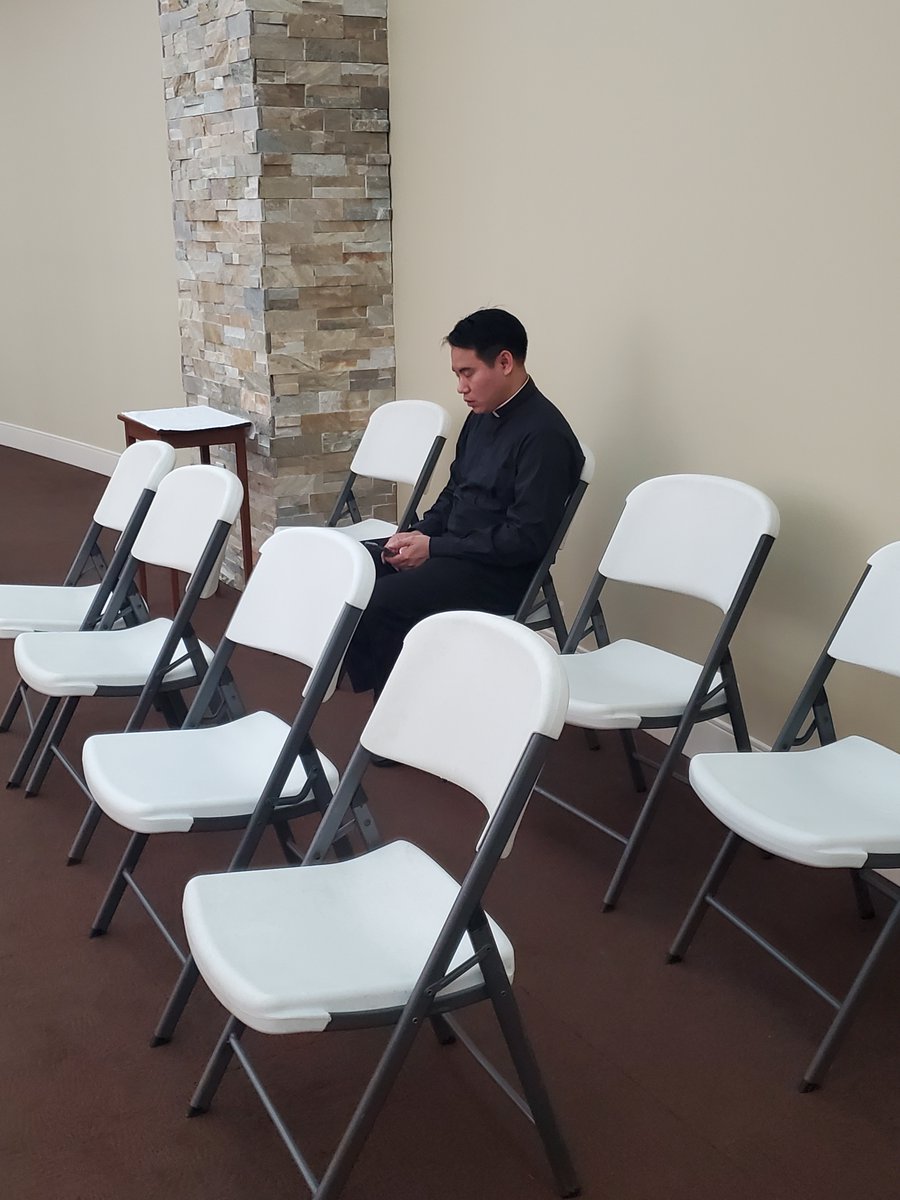ArchlouVocation's tweet photo. Some candid moments before the Presbyteral Ordination June 1, 2024. #louisvillevocations #HolyPriests #GodsCalling https://t.co/Ed8vthUrPi