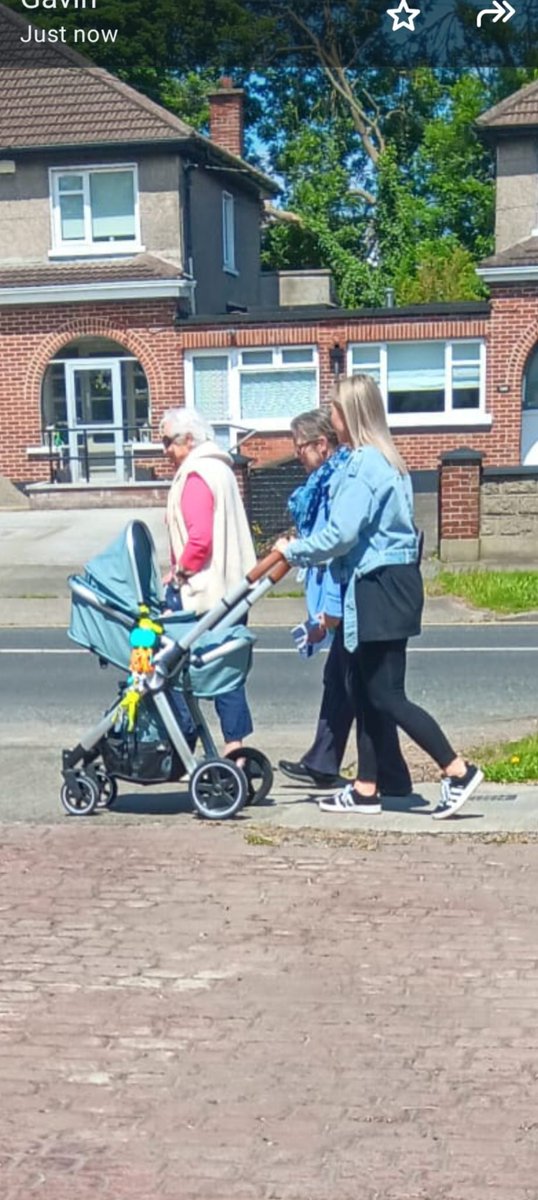 gavpepper85's tweet photo. Still going out canvassing non stop rían in the pram chilling out  #IrelandisFull #LE2024
#Finglas #Ballymun https://t.co/ibwEf8AoRU
