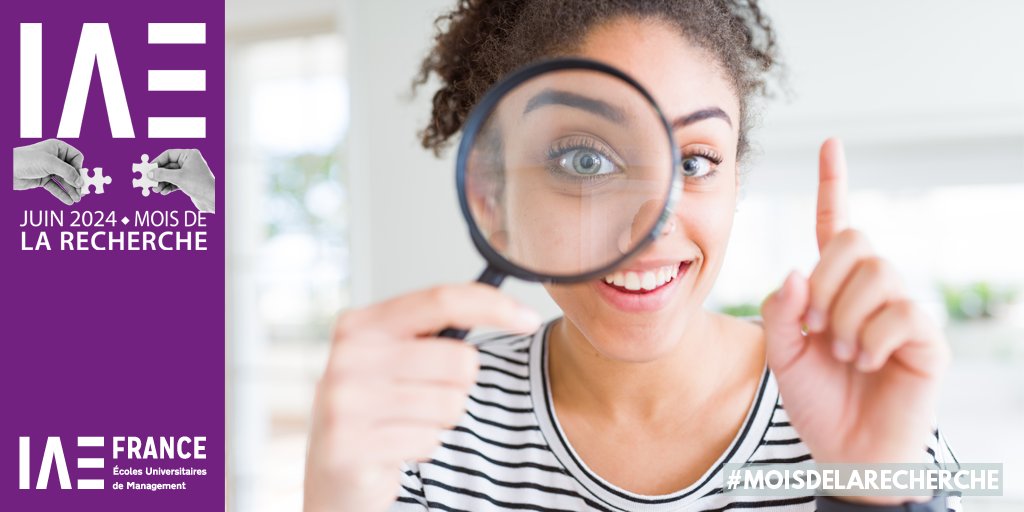 [EVENEMENT]
En juin 2024, l’IAE DIJON s’associe à la 4ème édition du MOIS DE LA RECHERCHE <a href="/IAEFRANCE/">IAE FRANCE</a> 🔍
Retrouvez le programme de ce mois thématique par ici > cutt.ly/SHfWcZA
#MoisdelaRecherche #IAE #IAEFRANCE