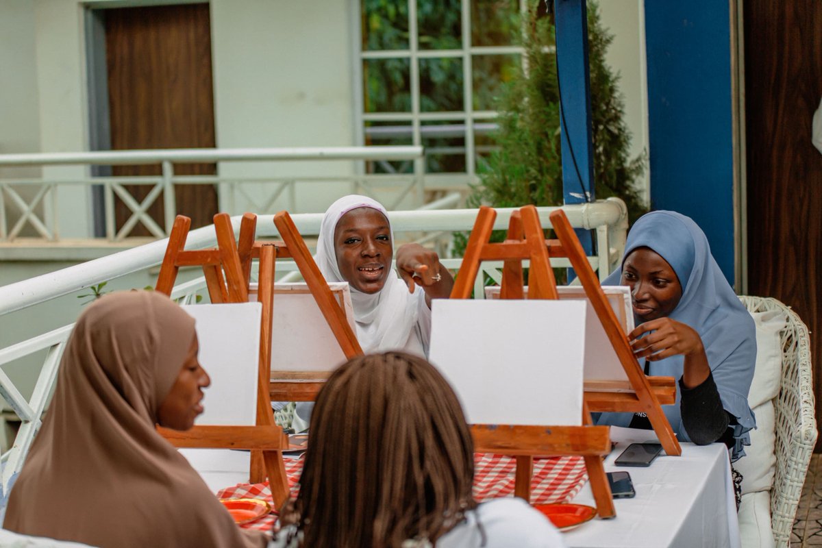 AceStrategyLtd's tweet photo. We cherished the memories of celebrating our second anniversary with the Abuja team, which included a paint-and-sip activity that fostered teamwork and creativity! We are proud of our incredible team for their commitment and diligence. Here's to many more years of excellence! https://t.co/DZIMjrbVwW