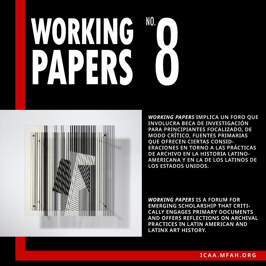 International Center for the Arts of the Americas (@icaa_mfah) / Posts / X