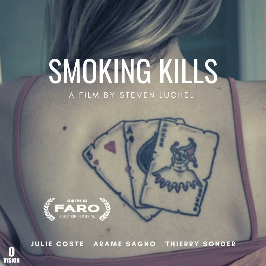 SLuchel's tweet photo. Semi-finalist au Faro Film Fest au Portugal!! 🎉🎉

#smokingkills #shortfilm #written #directedby #stevenluchel #odystevenluchel #odysl #caribbean #filmdirector #matinik #ovisionprod #indiefilm #filmfest #faro #portugal #internationalfilmfestival  #team #paris #actor #actress https://t.co/372gQ1kCSZ