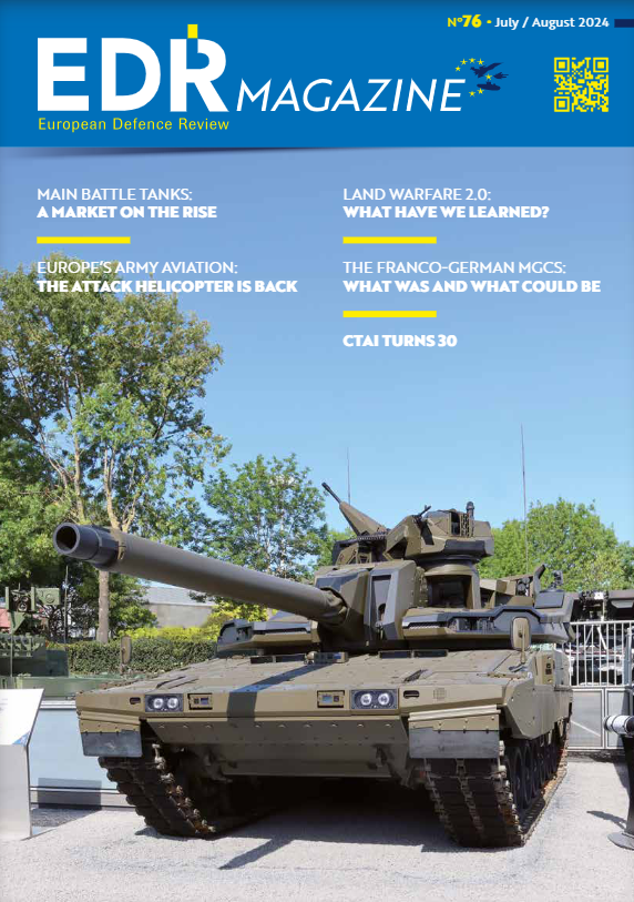 edrmagasine's tweet image. European Defence Review magazine issue N°76 is out! Check it out online. Available in print at @cogeseurosatory 
#EuropeanDefence #LandDefence #MainBattleTank #Helicopter
edrmagazine.eu/edr-magazine-7…