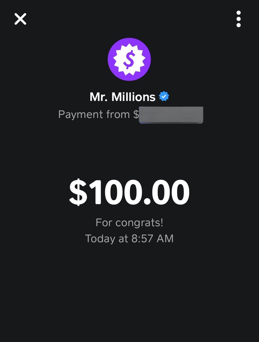 emily_curtiss's tweet photo. Thank you, @Millions!!! π This could not have come at a better time! I am extremely thankful!!! #MillionsProof https://t.co/f75HxF4yci