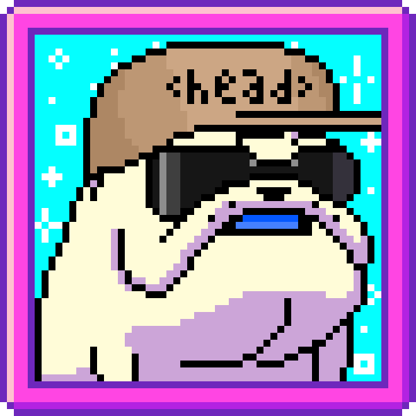 bulldroids's tweet photo. Yo Bulldroids crew! ๐ค What's the buzz in our pixel paradise? Drop your latest adventures in the comments! ๐ #NFTs #Bulldroids #NFTart https://t.co/4K7cZIxaW5