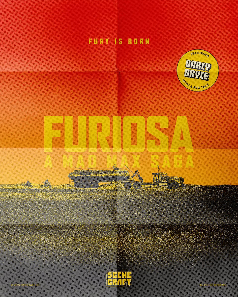 scenecraftpod's tweet photo. In this episode of Scenecraft, #witness as we break down the "Bommy Knocker" sequence from Furiosa: A Mad Max Saga (2024) directed by George Miller – and chat with Darcy Bryce, who plays "Pissboy" in the film! Thanks for listening!
#furiosa #warrig #protake https://t.co/EIgnBN1Wmg