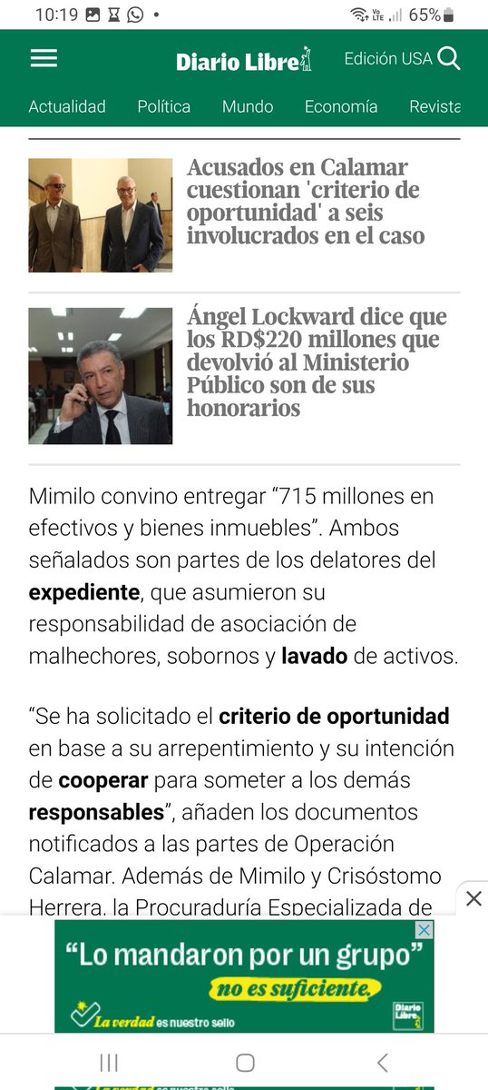 Datos oficiales:

●Total cobrado por TROSSACHS: RD$ 7,616,863,686.87 millones.
●Total devuelto: RD$ 715 millones (9.38% del total cobrado) a cambio de la aplicación del criterio de oportunidad.

Definitivamente, el país merece una explicación de <a href="/ProcuraduriaRD/">Procuraduría General de la República Dominicana</a>